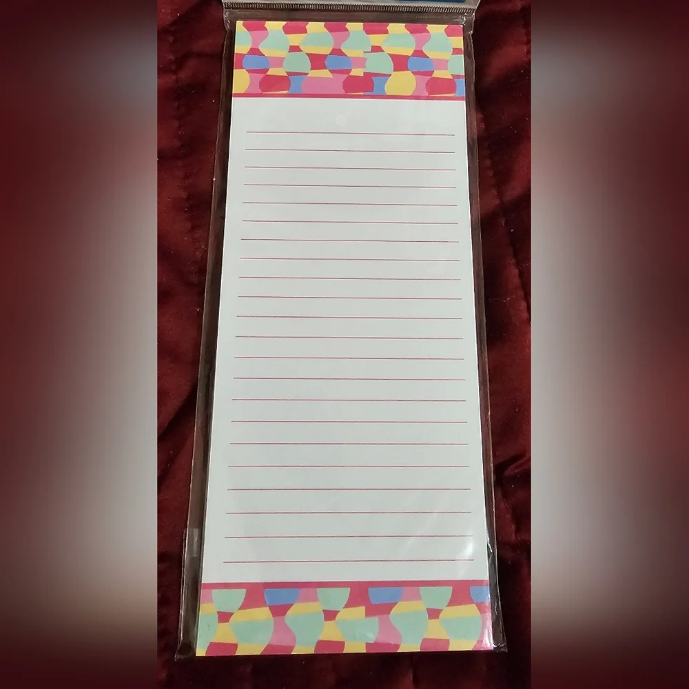 Colorful Geometric Notepad